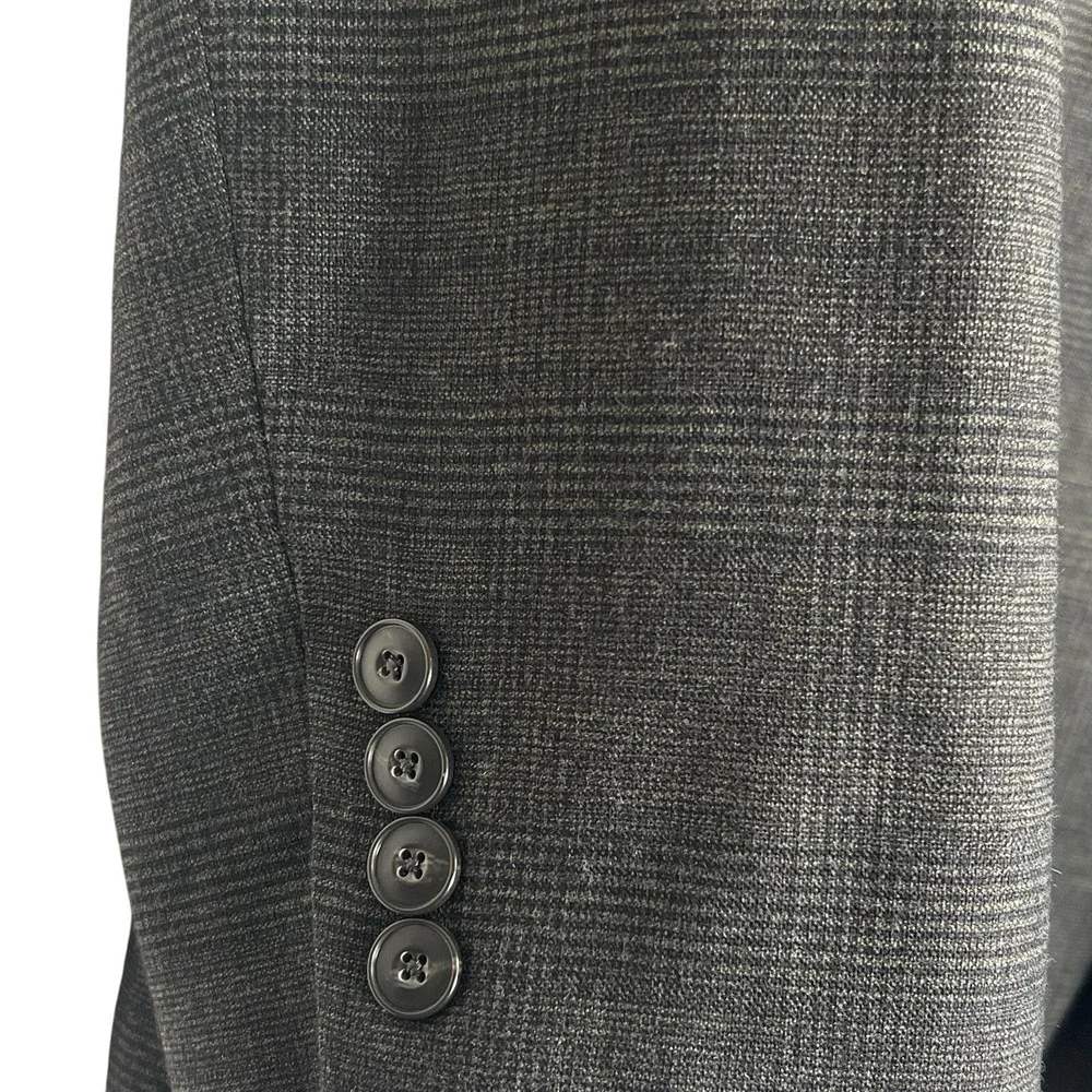 Jos‎ A Bank 1905 Comfort Wool Blend Glen Plaid Blazer Sport Coat Mens 50R